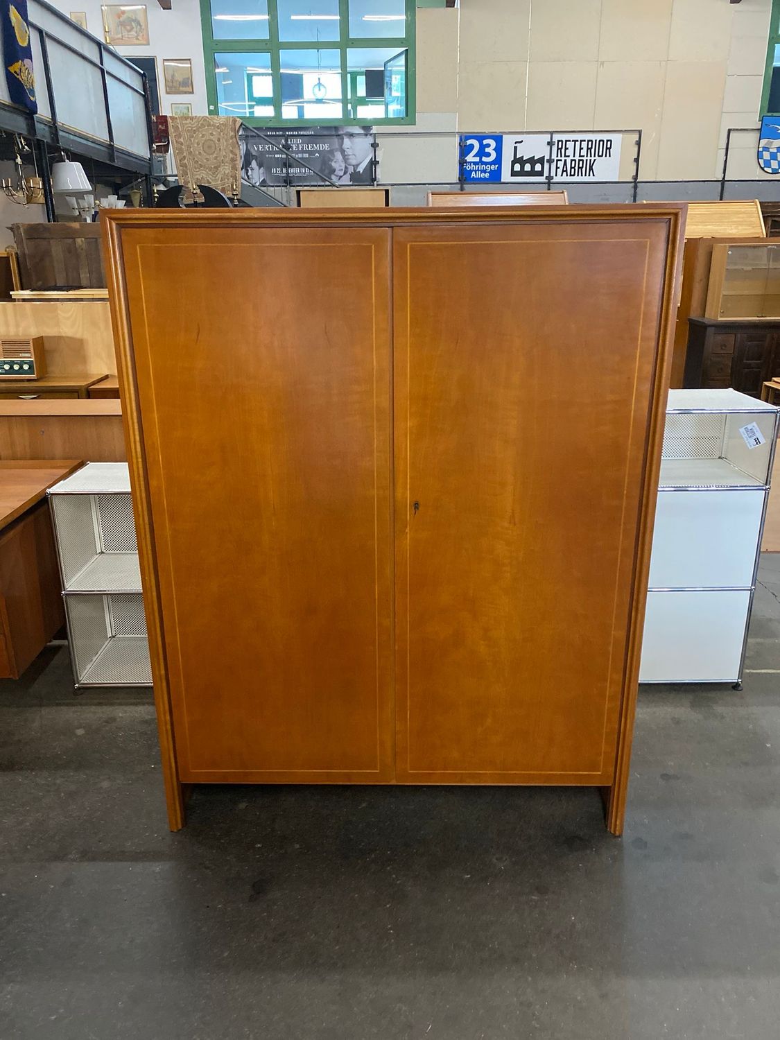 Schrank Kleiderschrank Regalschrank Mid Century Vintage
