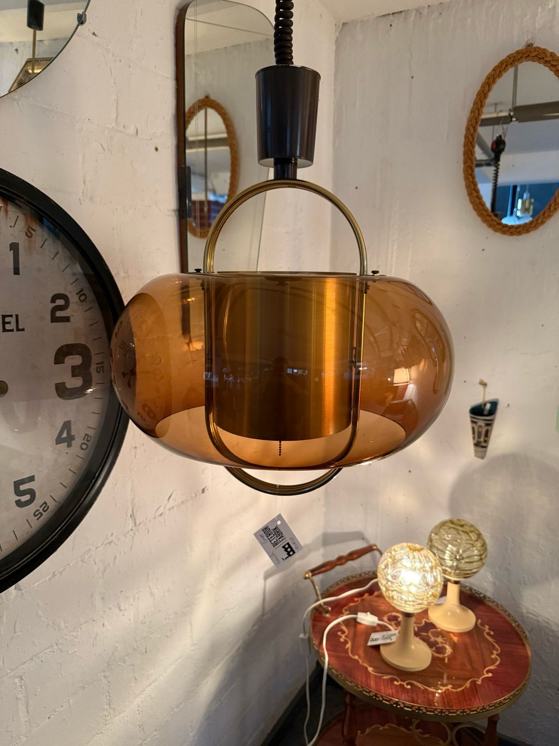 Temde Deckenleuchte Pendellampe Hängeleuchte Vintage