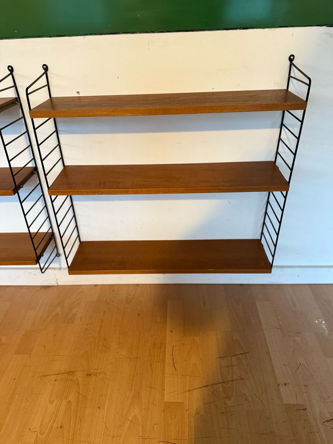 Original Kajsa &amp; Nisse Strinning Stringregal Teak Leiterregal Wandregal Mid Century Vintage 1von2