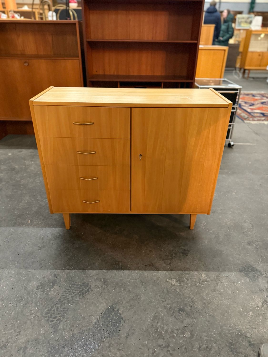 Kommode Schränkchen Kästchen Mid Century Vintage