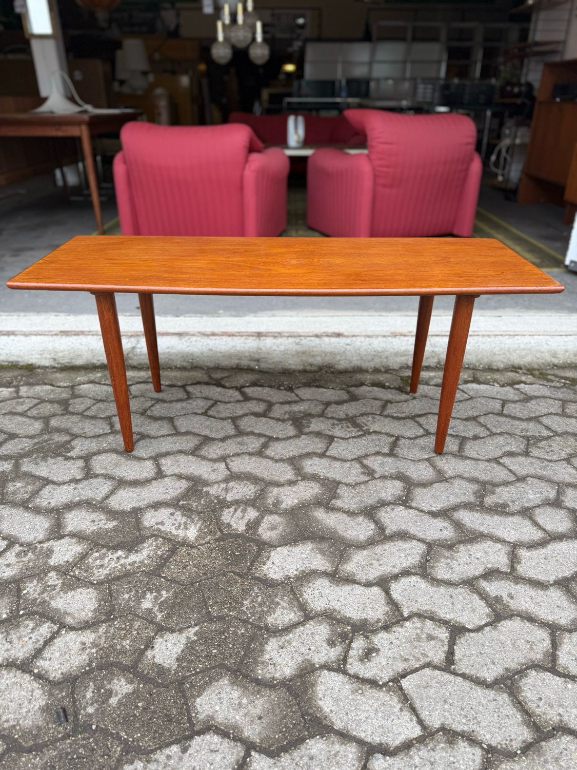 Couchtisch Tisch Coffee Table Danish Teak Mid Century Vintage