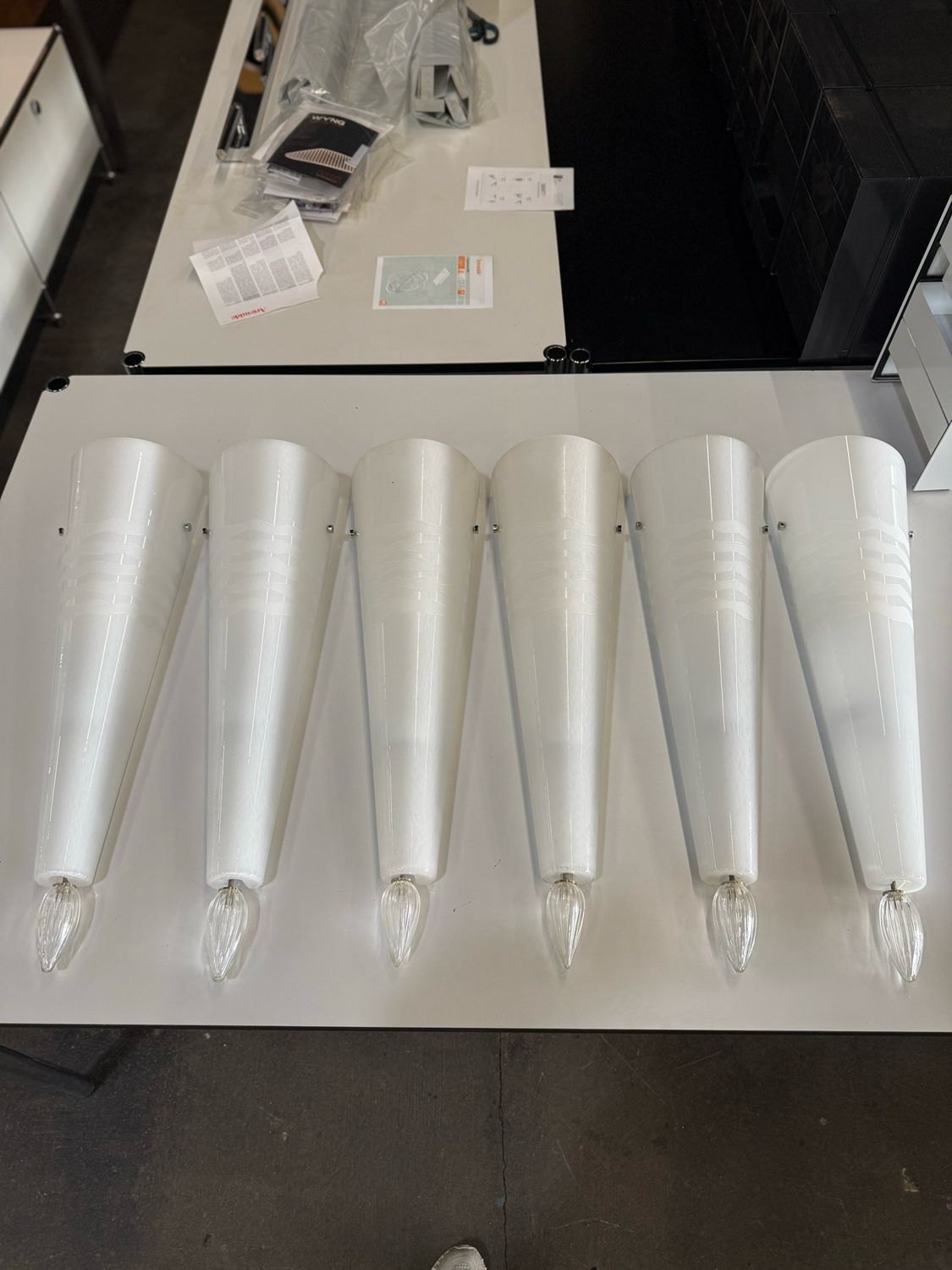 Barovier &amp; Toso Wandleuchte Lampe Murano Glas 1von5