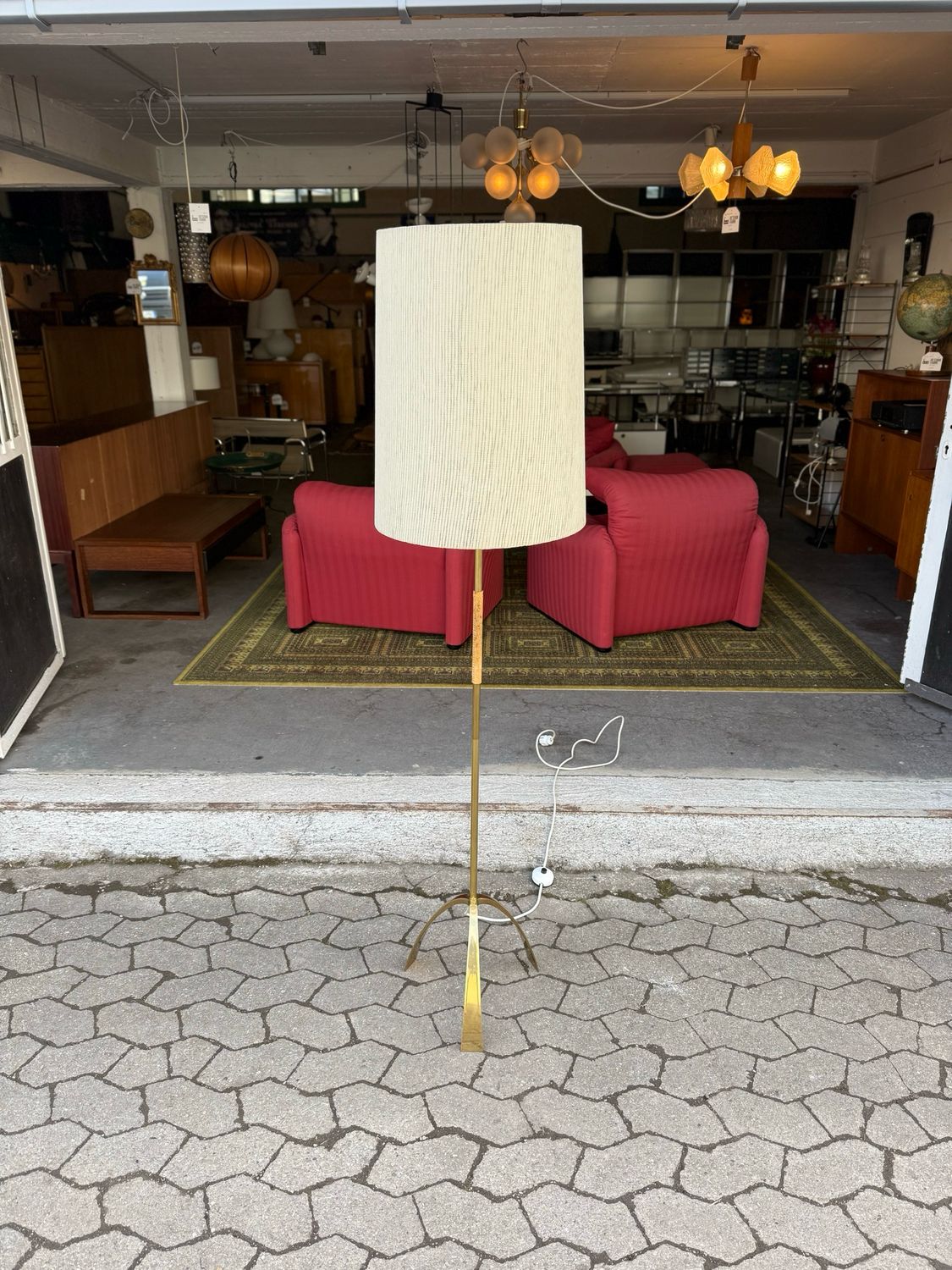 Stehleuchte Stehlampe Mid Century Vintage