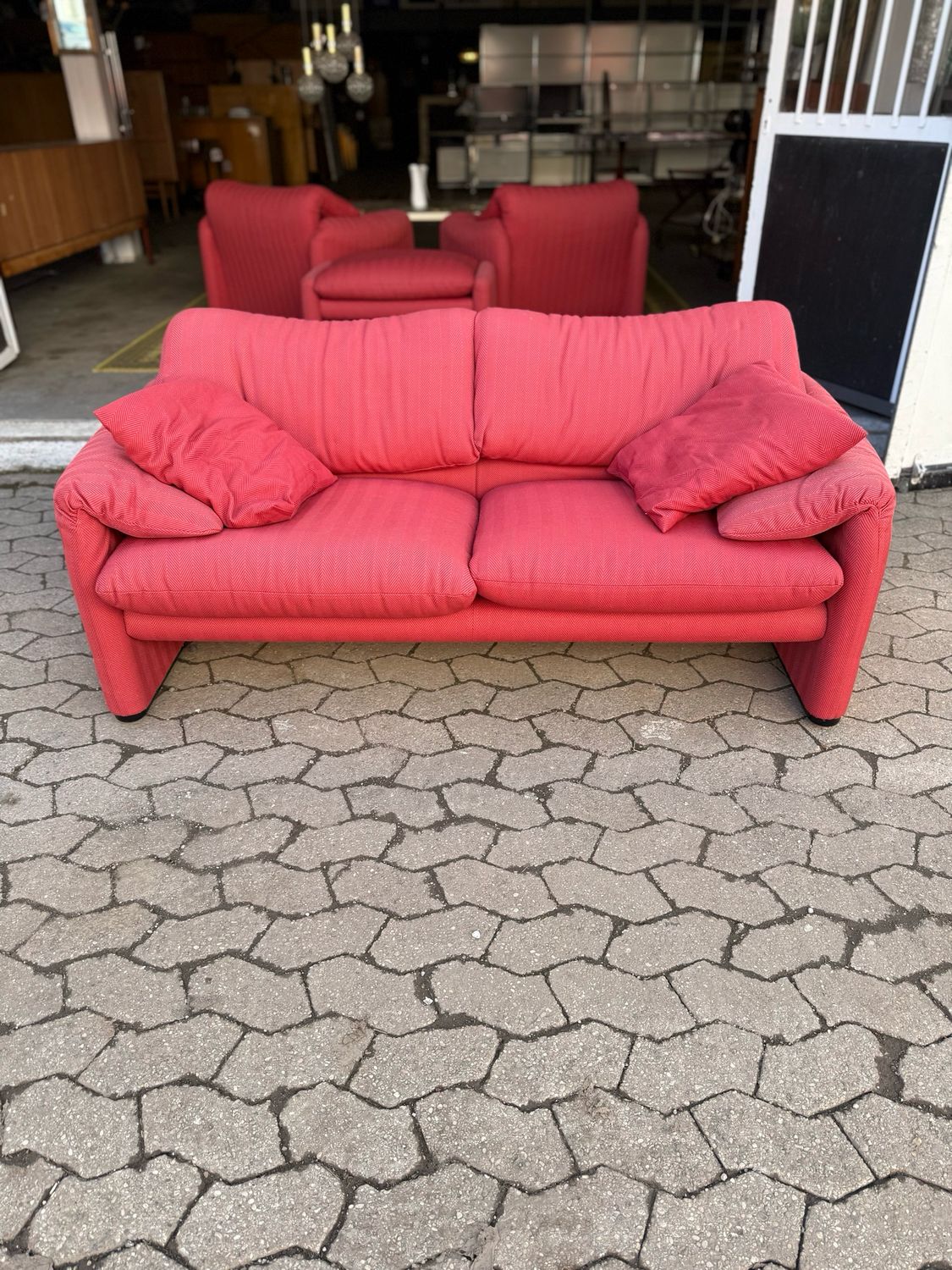 Cassina Maralunga Sofa Couch Daybed Vico Magistretti Vintage