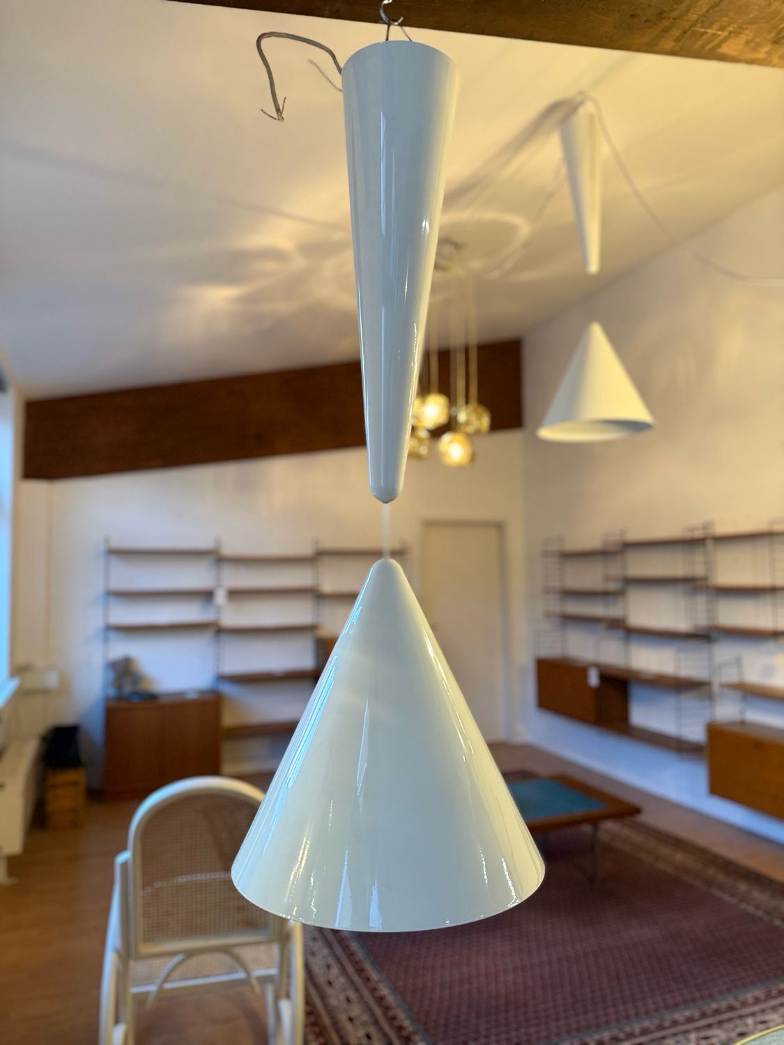Flos Achille Castiglioni Diabolo 1von2 Pendelleuchte Hängelampe