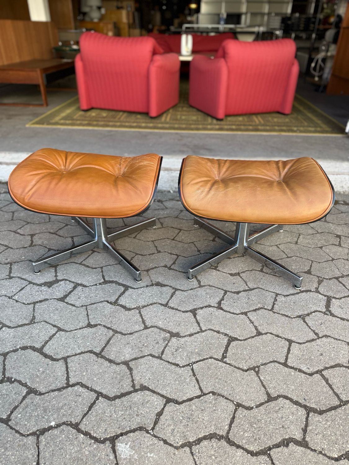 Hocker Fußhocker Schemel 1von2