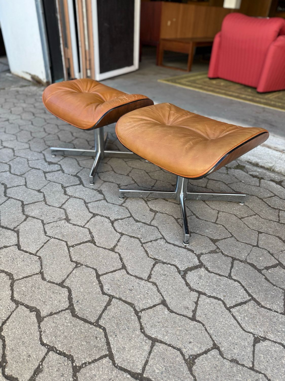 Hocker Fußhocker Schemel 1von2