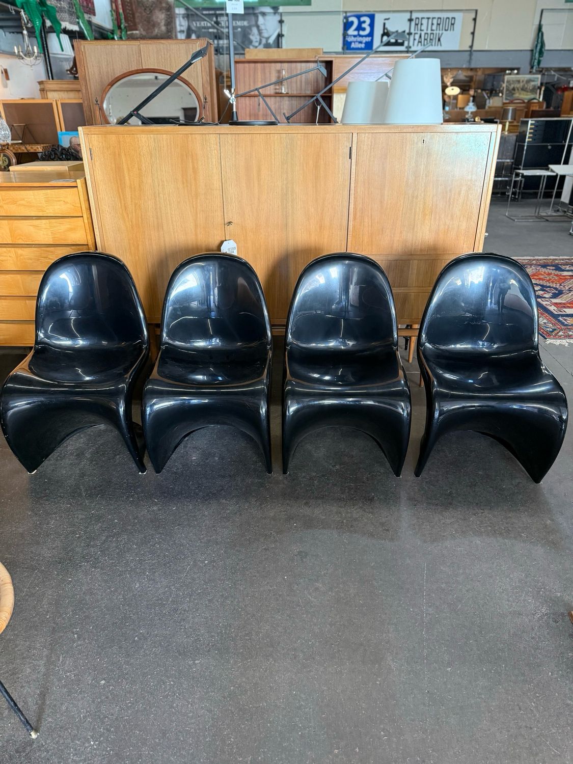 Vitra Panton Chair 1von4 Stuhl Verner Panton Vintage