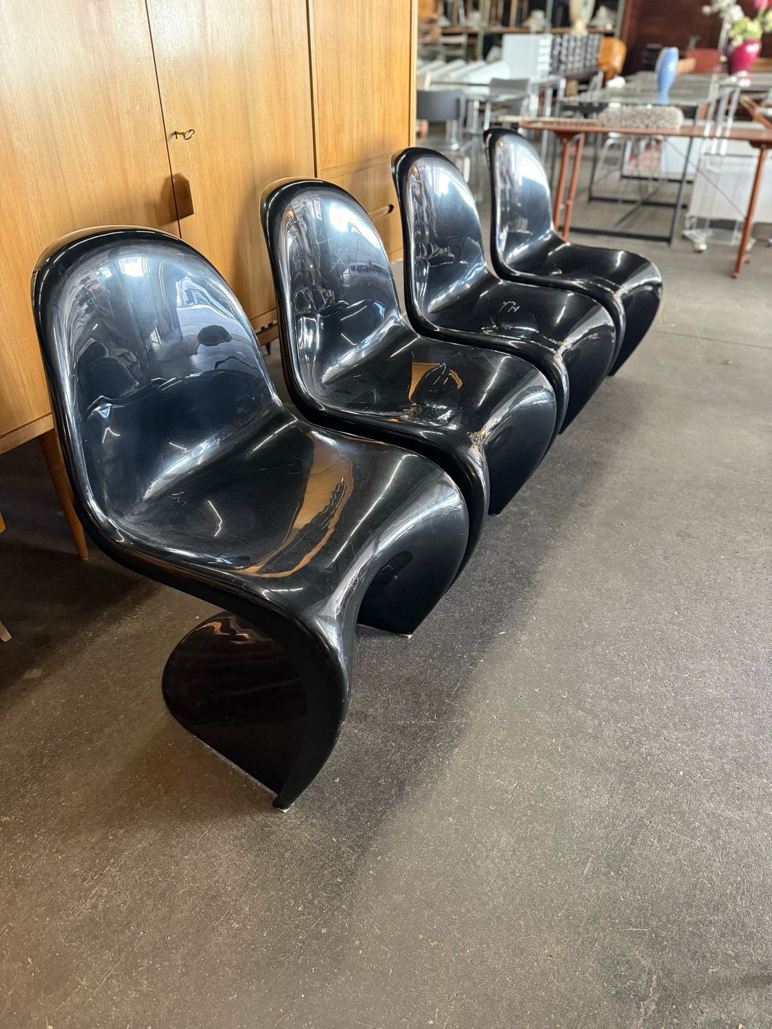 Vitra Panton Chair 1von4 Stuhl Verner Panton Vintage
