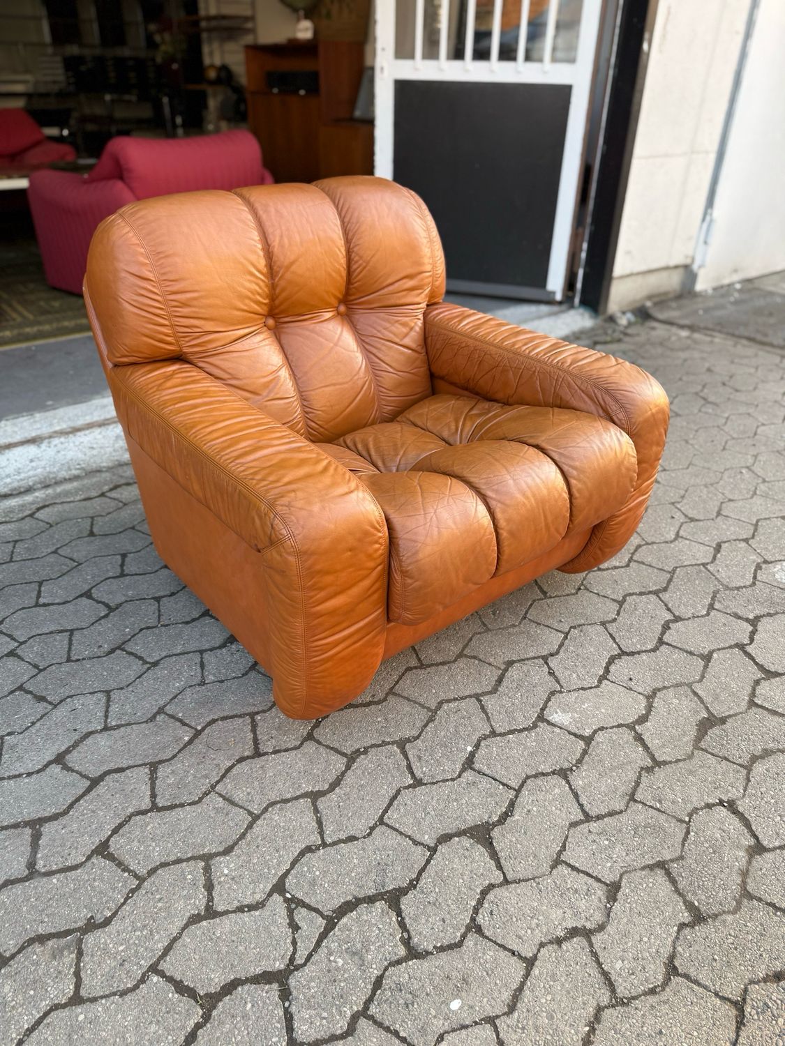 Sessel Armlehnsessel Lounge Chair Italy 1970s Vintage