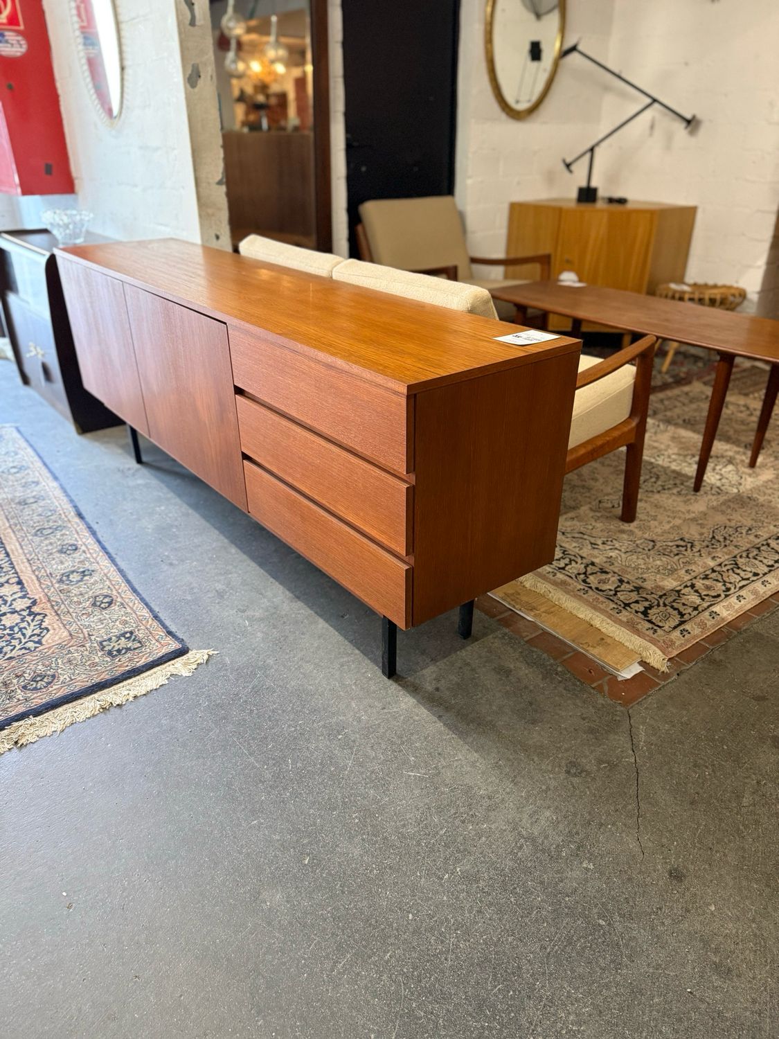 Sideboard Kommode Danish Teak Mid Century Vintage