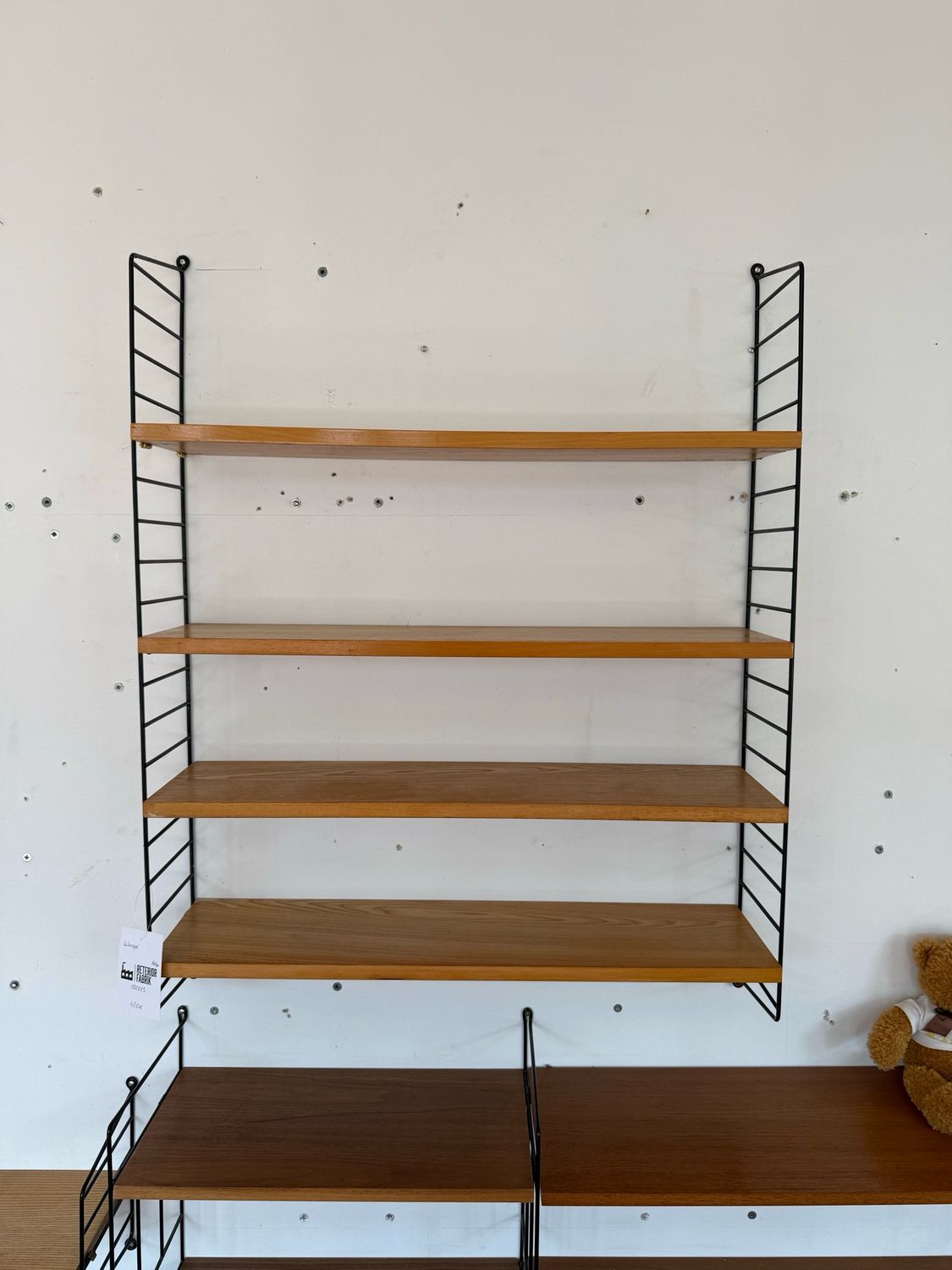 Original Kajsa &amp; Nisse Strinning Stringregal Leiterregal Wandregal 1von5 Mid Century Vintage