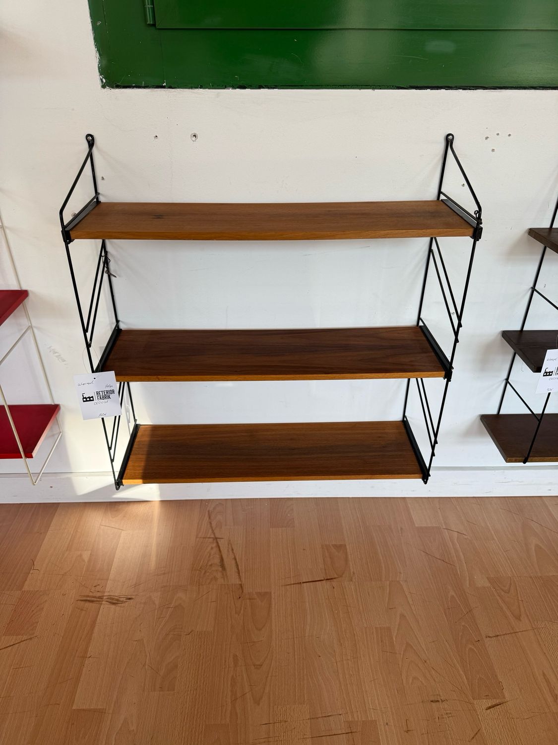 Leiterregal Wandregal Stringregal Mid Century Vintage