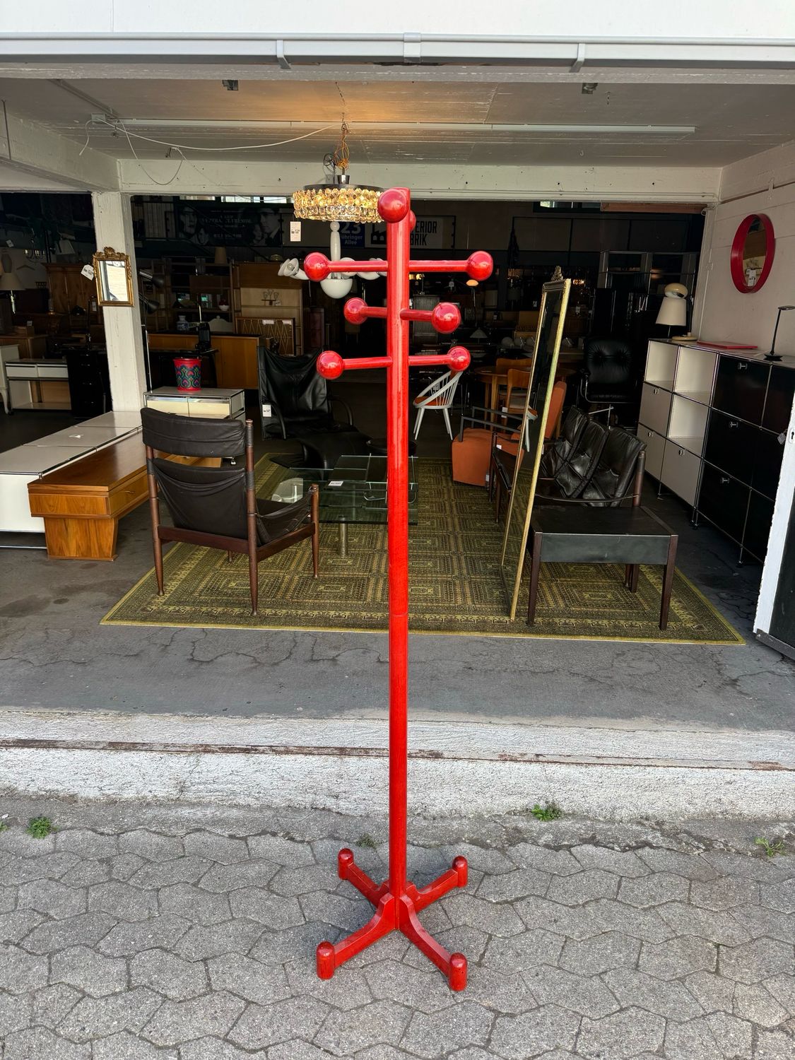 Garderobe Garderobenständer Coat Rack Mid Century Vintage