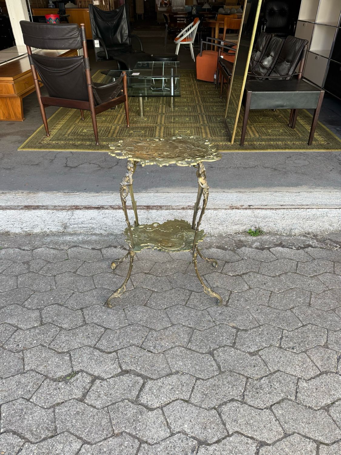 Blumentischchen Beistelltisch Tisch Vintage