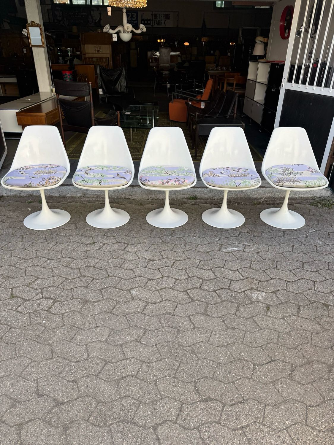 Stuhl Stühle 1von5 Tulip Chairs Ära Knoll Eero Saarinen Vintage