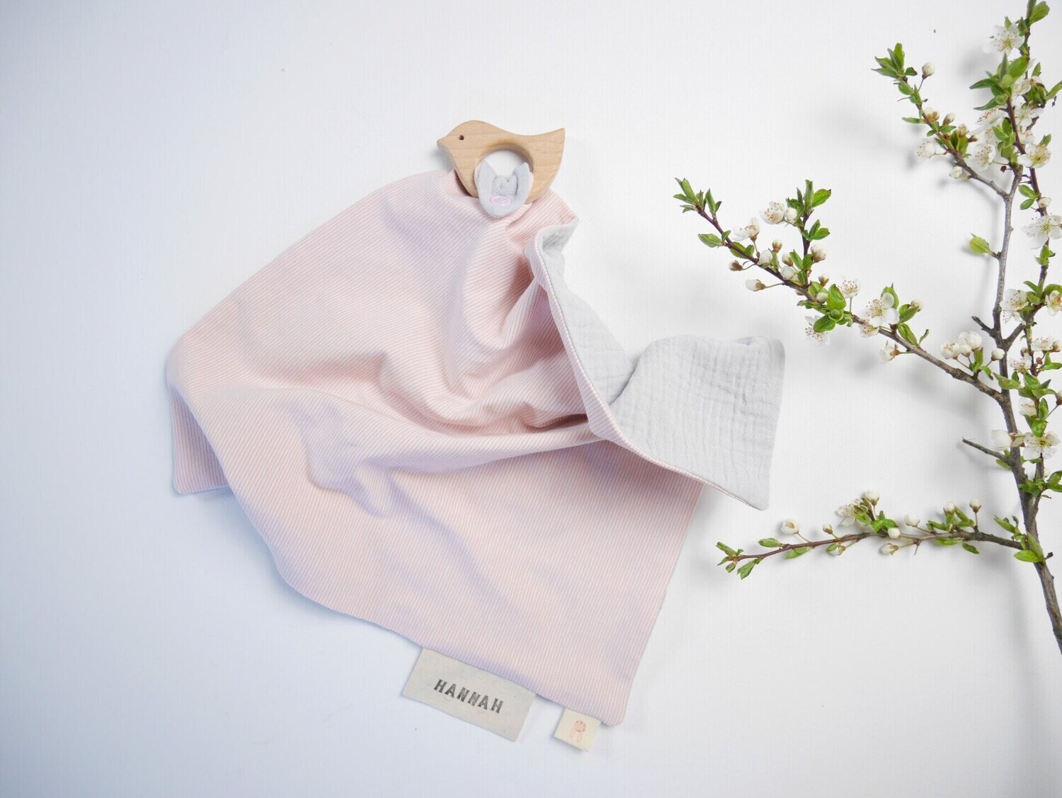 Kuscheltuch "rose"