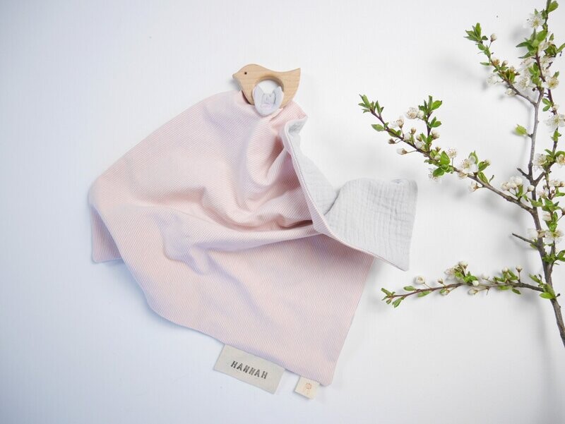 Kuscheltuch "rose"