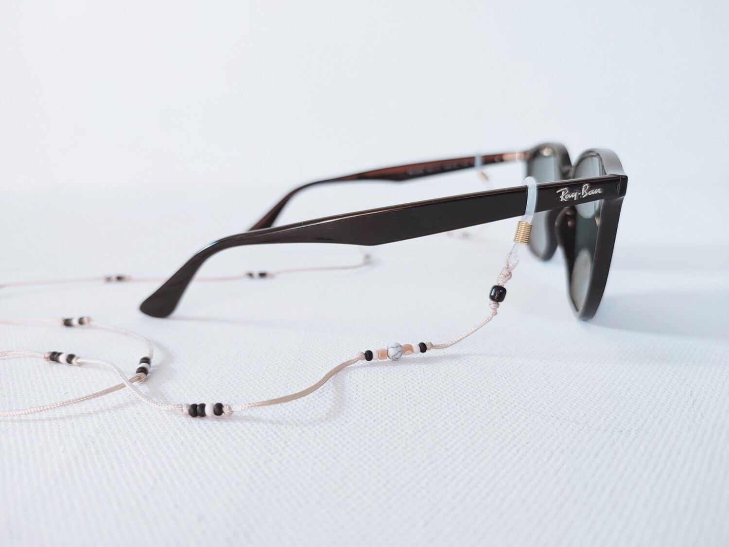 Brillenkette "hey beige"