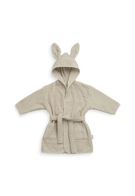 Bademantel "bunny" nougat