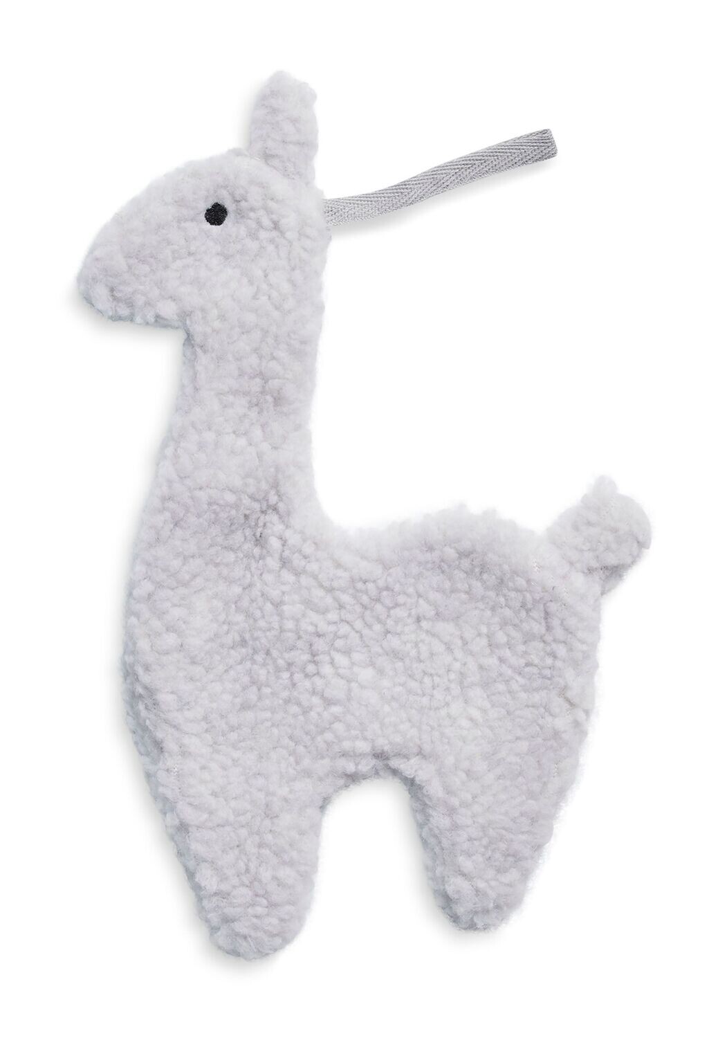 Schmusetuch "Lama" grau
