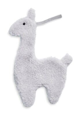 Schmusetuch "Lama" grau