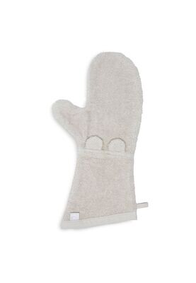 Waschhandschuh "ears" nougat