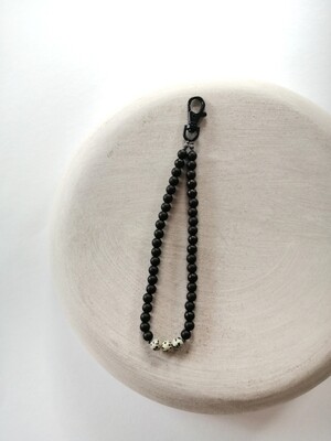 Handykette short "noir"