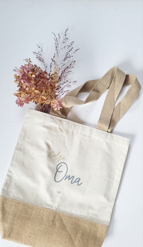Canvas-Jute Shopper