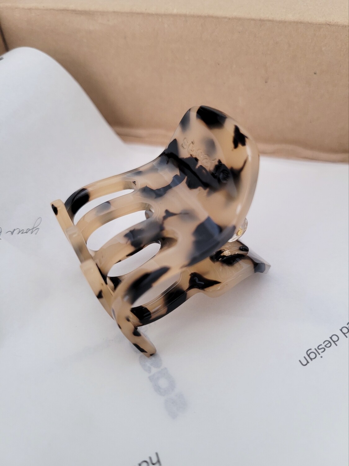 Haarklammer "true" cheetah