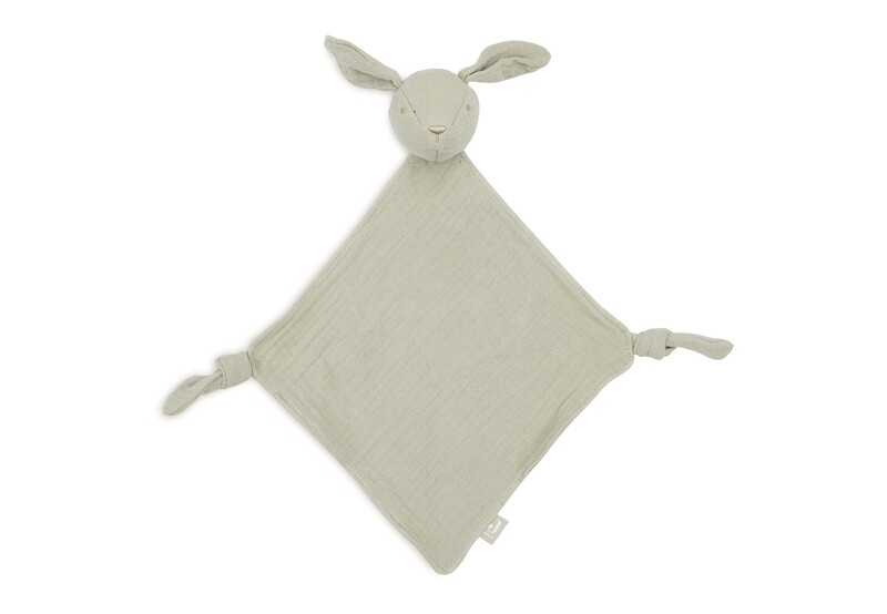 Kuscheltuch "bunny ears" olive green