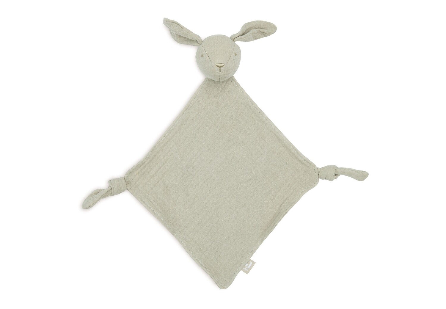 Kuscheltuch "bunny ears" olive green