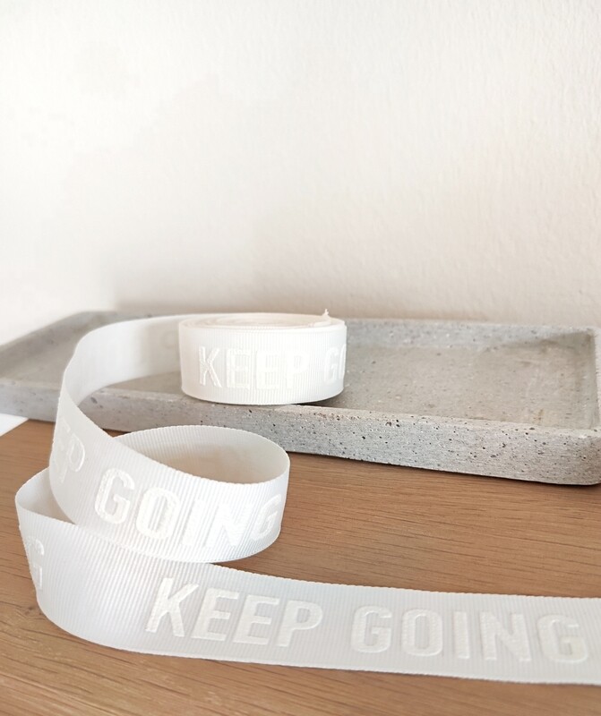 Phone Strap "keep going"