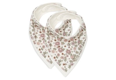 Halstuch "retro flowers" (2er)