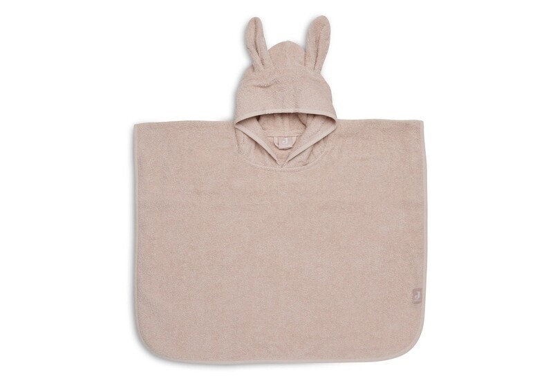 Badeponcho "bunny" rosa