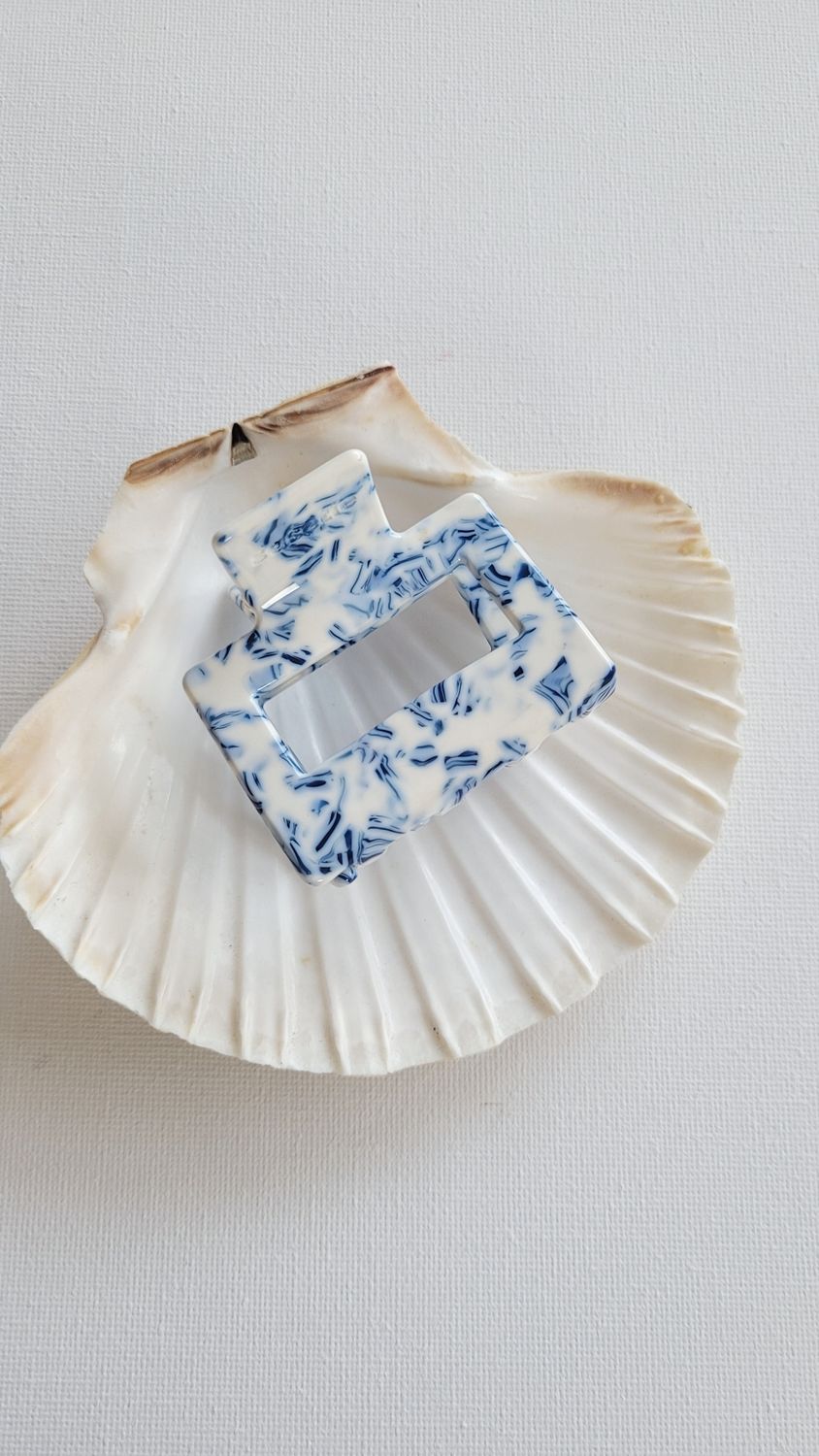 Haarklammer "liberty" porcelaine