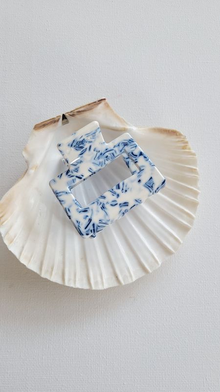 Haarklammer "liberty" porcelaine