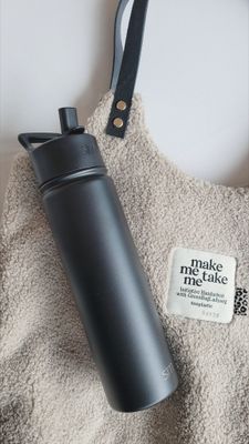 Trinkflasche "all black" small