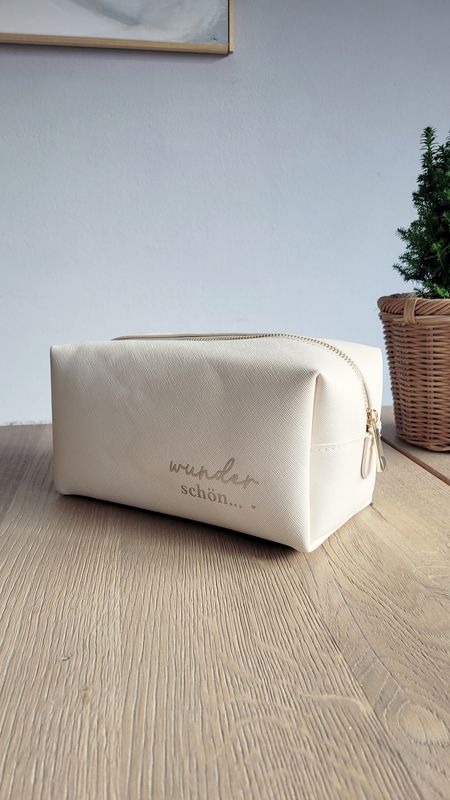 Kosmetik-Tasche "wunderschön"