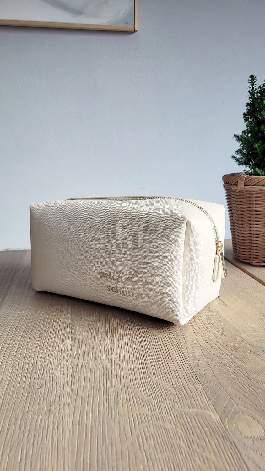 Kosmetik-Tasche "wunderschön"