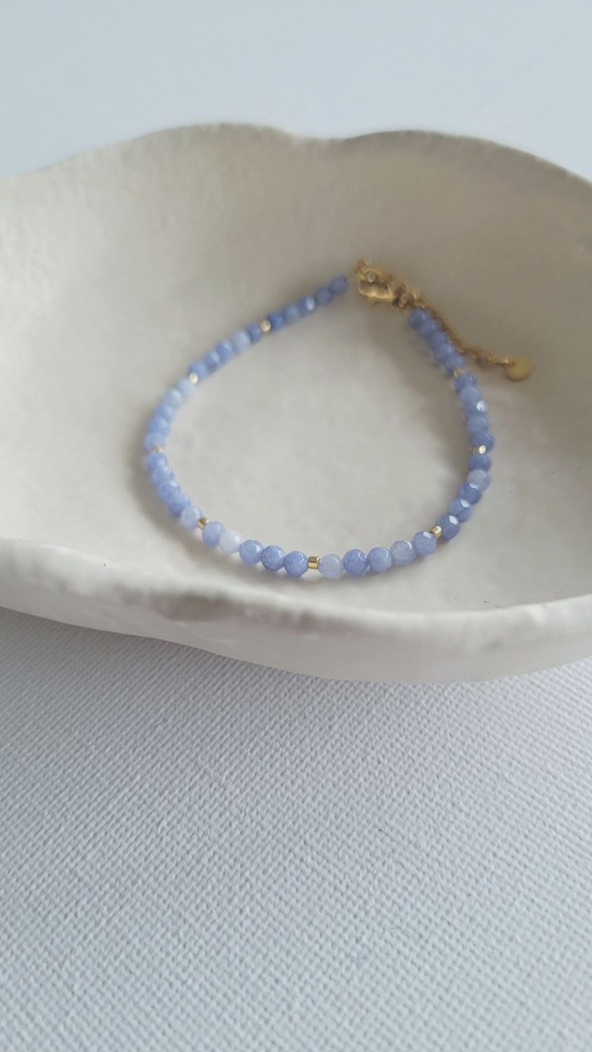 Naturstein-Armband "sky"
