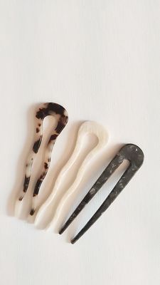 Haarnadeln aus Acetat