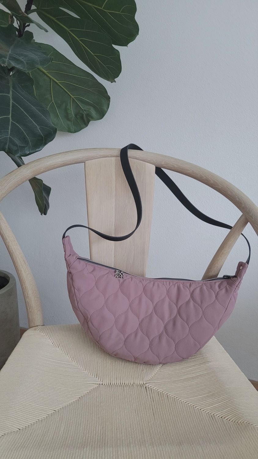 Bag "halfmoon" - mauve Stepp