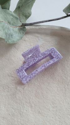 Haarklammer "crush" lila