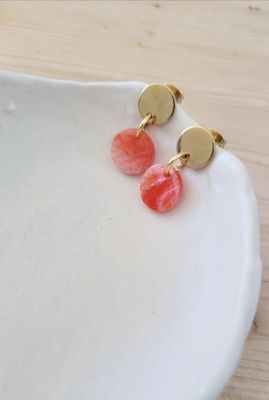 Ohrringe "petit"  melone-sparkle