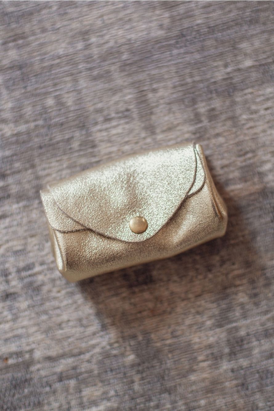 Geldbörse "sue" gold-metallic
