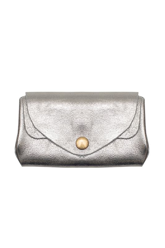 Geldbörse "sue" silber-metallic