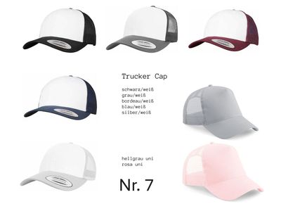 Trucker Cap ca. ab 6 Jahren bis Erwachsenengröße