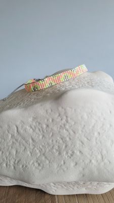 Web-Armband "leo" shiny