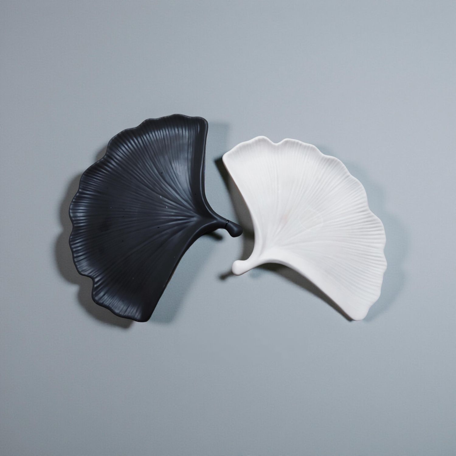 Deko Teller "ginko blatt"